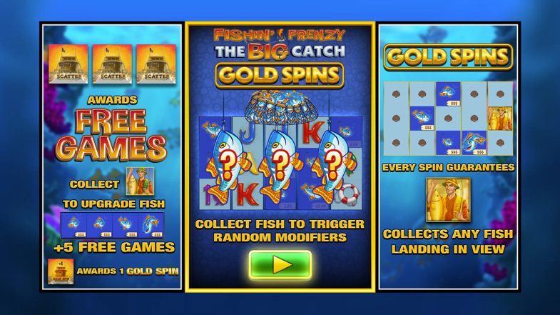 Fishin’ Frenzy The Big Catch Gold Spins Demo