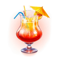 Disco Lady symbol orange coctail