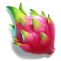 Tropical Tiki symbol dragon fruit
