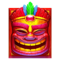 Tropical Tiki symbol red mask