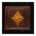 Court of Hearts symbol orange caro