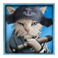 Feline Fury symbol blue cat