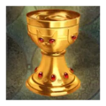 Feline Fury symbol gold cup