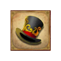 Golden Ticket symbol black hat