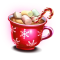 Santa's Great Gift symbol cup