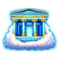 Zeus vs Hades symbol temple
