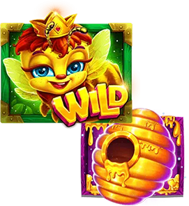 3 Buzzing Wilds Slot Image