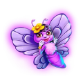 3 Buzzing Wilds symbol butterfly