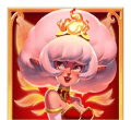 PixiePop symbol big hair girl