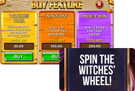 3 Lucky Witches Feature