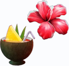 Club Tropicana Happy Hour Symbole