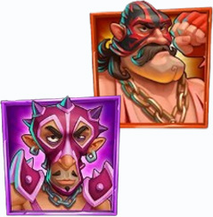 Masked Mayhem Symbole