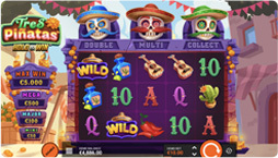 Tres Pinatas Hold & Win Wild