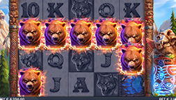 Grizzly Stampede Grizzly-symbolit