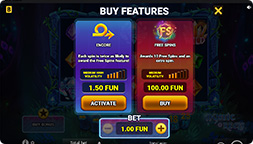Acquisto bonus Mystic Reels