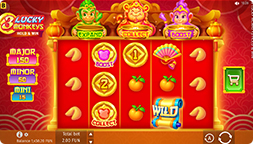 Symboles Coin de 3 Lucky Monkeys