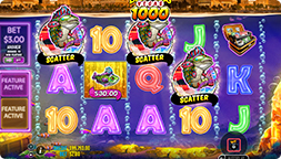 Big Bass Vegas 1000 Scatter символи
