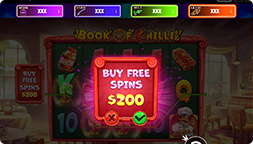 Acquisto bonus di Book of Chilli