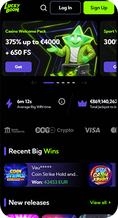 Lucky Boom Casino Mobile