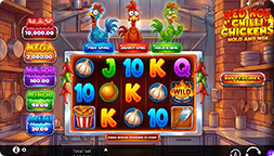 Gameplay de Red Hot Chilli Chickens