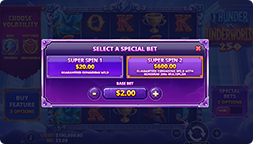 Thunder VS Underworld 250 Special Bets