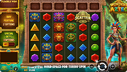 Rozgrywka w Wonders of Aztec