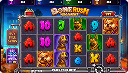 Bone Rush Megaways Oranje Jackpot Ante Bet Active