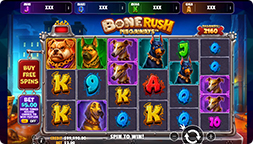 Bone Rush Megaways Oranje Jackpot Gameplay