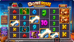 Bone Rush Megaways Oranje Jackpot Scatter Symbols