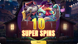 Cocks and Robbers Super Spins