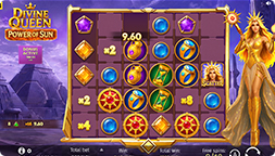 Rozgrywka Free Spins w Divine Queen Power of Sun