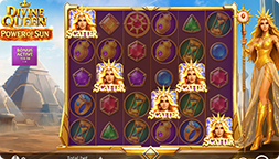 Symbole Scatter w Divine Queen Power of Sun