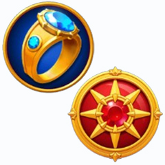 Symbole w Divine Queen Power of Sun