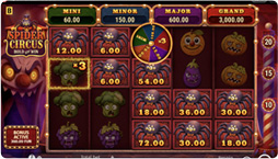 Бонус завъртане в Spider Circus Hold and Win