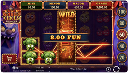Завъртане в Spider Circus Hold and Win