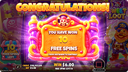 Giri Gratis di Sweet Loot