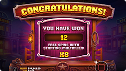 Wild West Standoff Free Spins