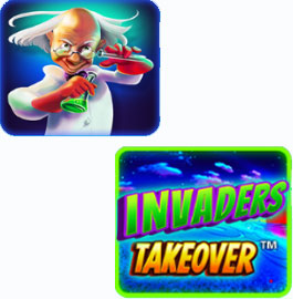 Símbolos de Invaders Takeover