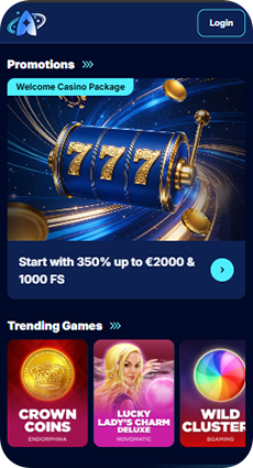 Andromedasino Casino para móvil