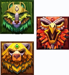 Totem Guardians Dream Drop -symbolit