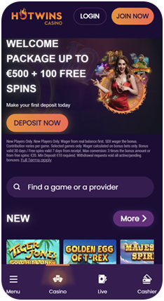 Casinò HotWins Mobile